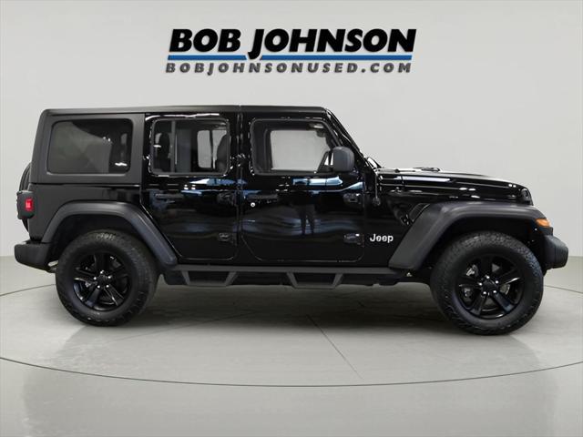 used 2020 Jeep Wrangler Unlimited car, priced at $27,500