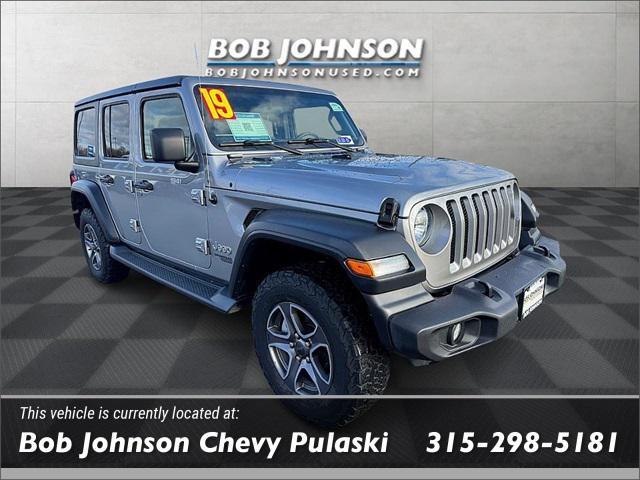 used 2019 Jeep Wrangler Unlimited car, priced at $23,994