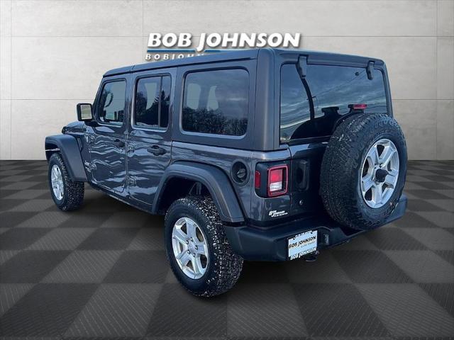 used 2018 Jeep Wrangler Unlimited car, priced at $21,533