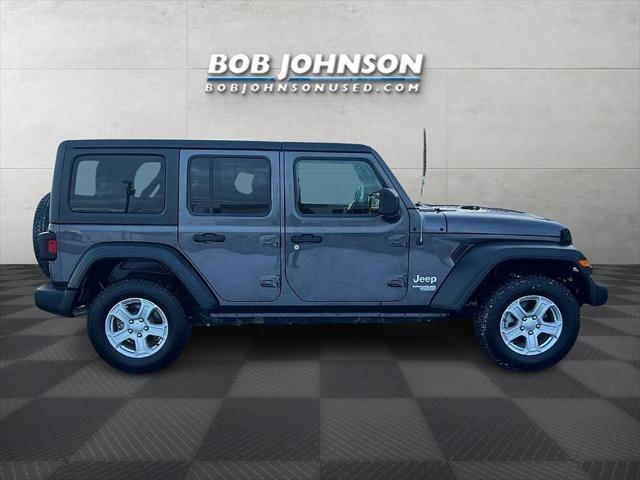 used 2018 Jeep Wrangler Unlimited car, priced at $21,533