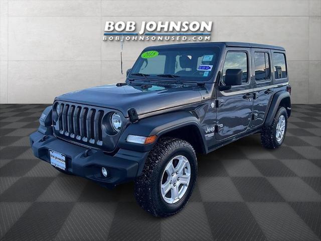 used 2018 Jeep Wrangler Unlimited car, priced at $21,533