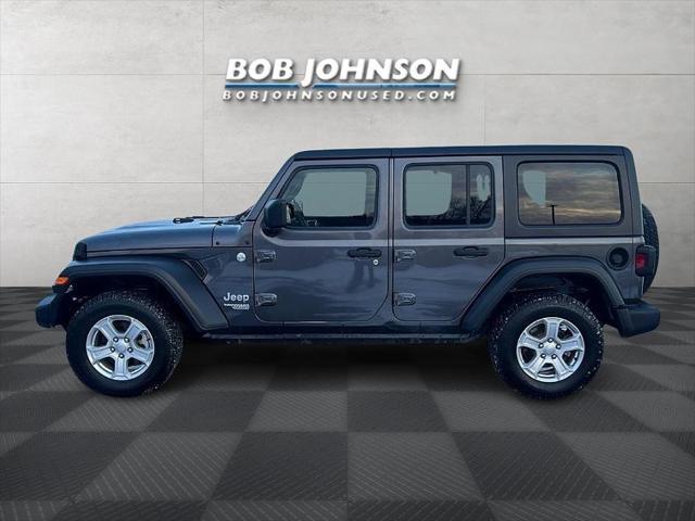 used 2018 Jeep Wrangler Unlimited car, priced at $21,533