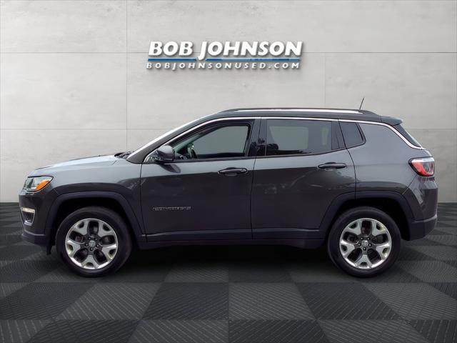 used 2021 Jeep Compass car, priced at $19,599