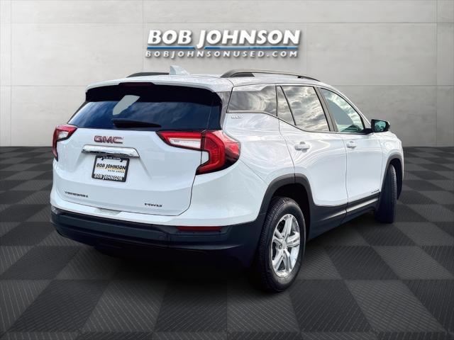used 2022 GMC Terrain car, priced at $23,430