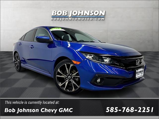 used 2019 Honda Civic car, priced at $18,457