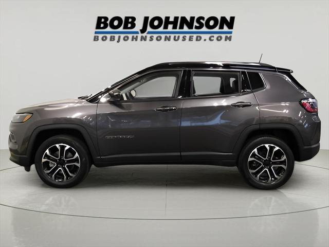 used 2022 Jeep Compass car, priced at $25,000