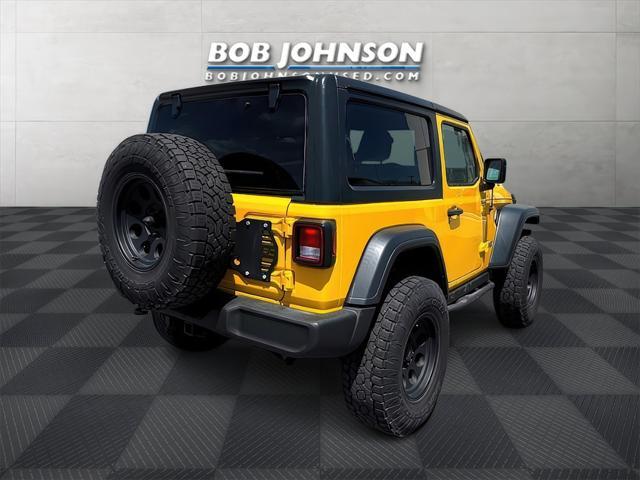 used 2018 Jeep Wrangler car, priced at $27,000