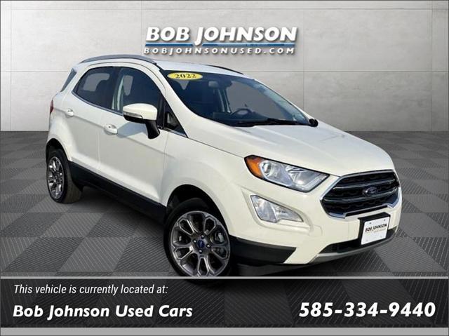 used 2022 Ford EcoSport car, priced at $17,495