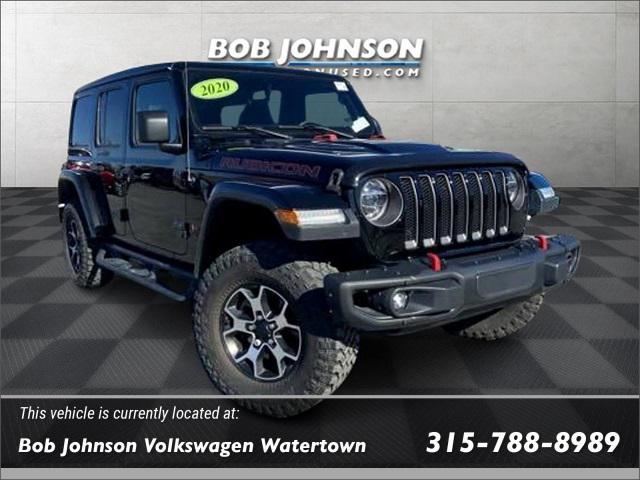 used 2020 Jeep Wrangler Unlimited car, priced at $32,577