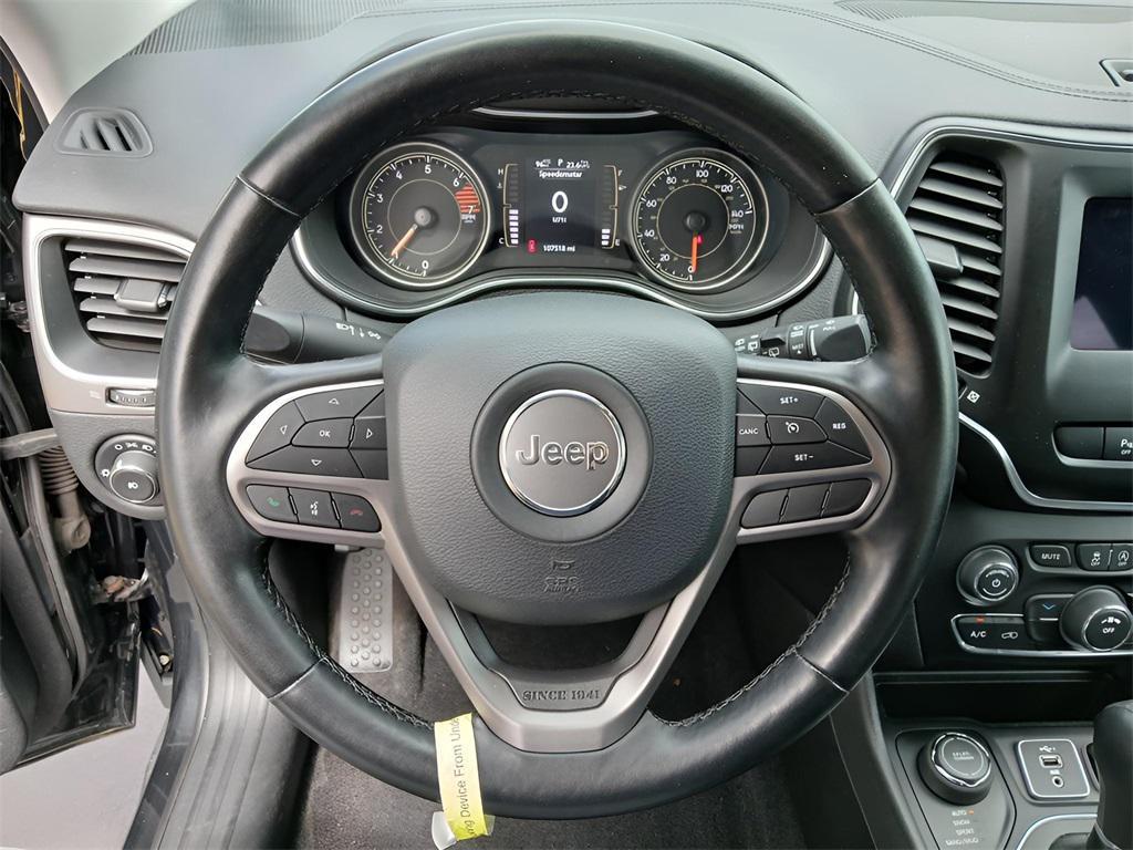 used 2021 Jeep Cherokee car, priced at $16,299