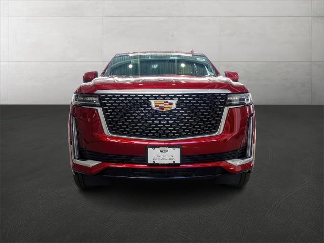 used 2023 Cadillac Escalade ESV car, priced at $73,292