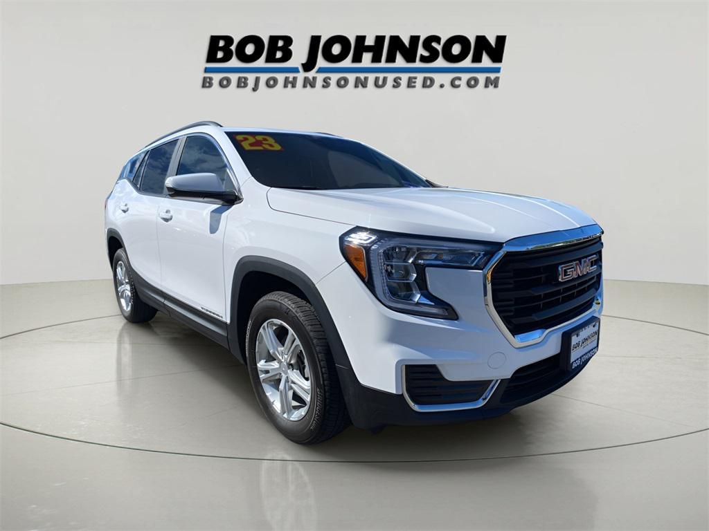 used 2023 GMC Terrain car, priced at $24,999
