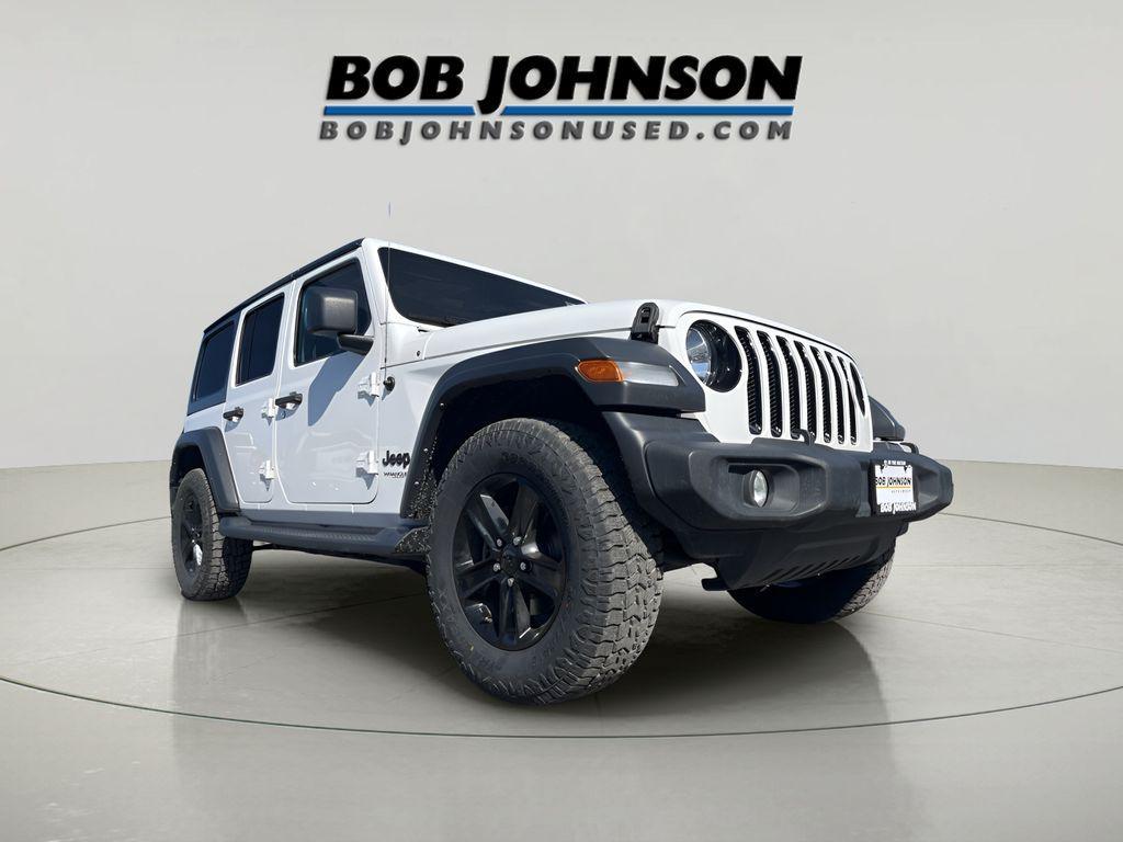 used 2021 Jeep Wrangler Unlimited car, priced at $30,041