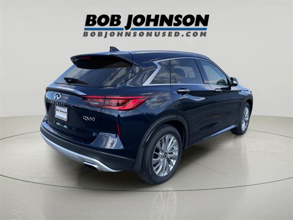 used 2023 INFINITI QX50 car, priced at $31,593