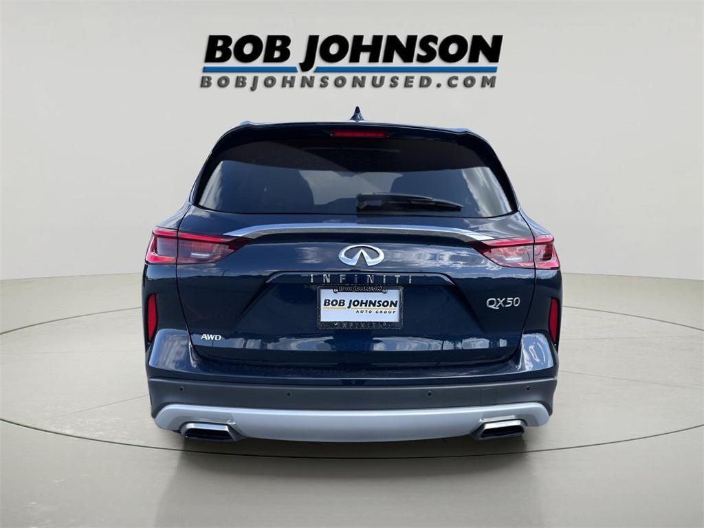 used 2023 INFINITI QX50 car, priced at $31,593