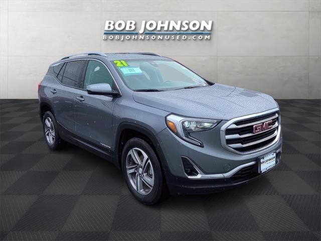used 2021 GMC Terrain car, priced at $24,987