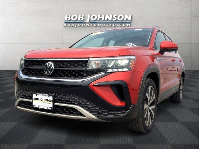 used 2022 Volkswagen Taos car, priced at $24,681