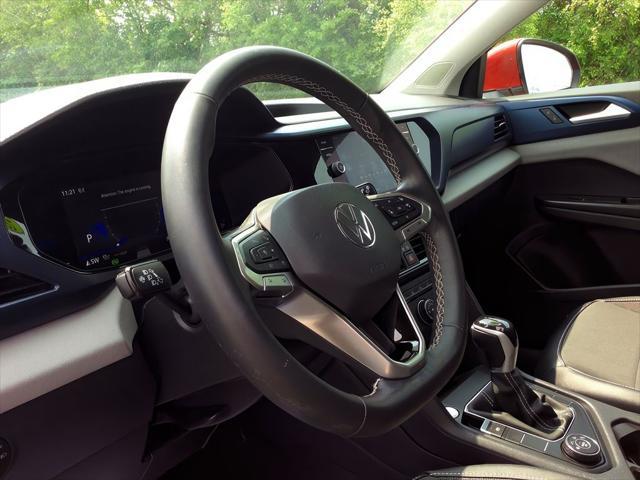 used 2022 Volkswagen Taos car, priced at $24,681