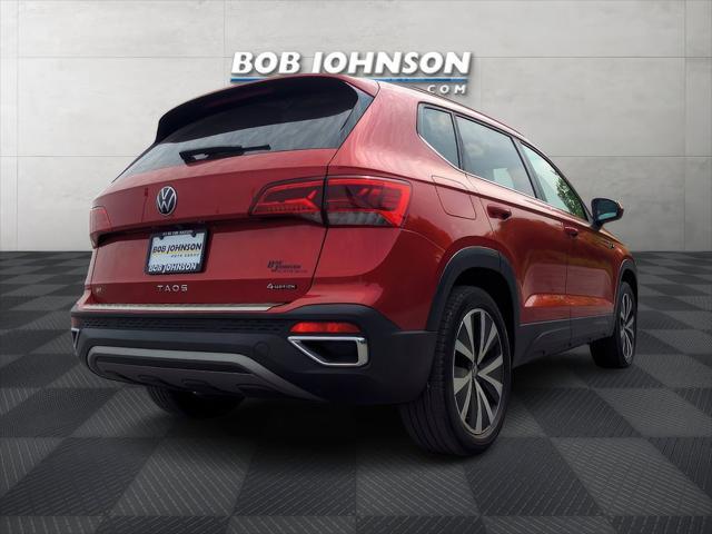 used 2022 Volkswagen Taos car, priced at $24,681