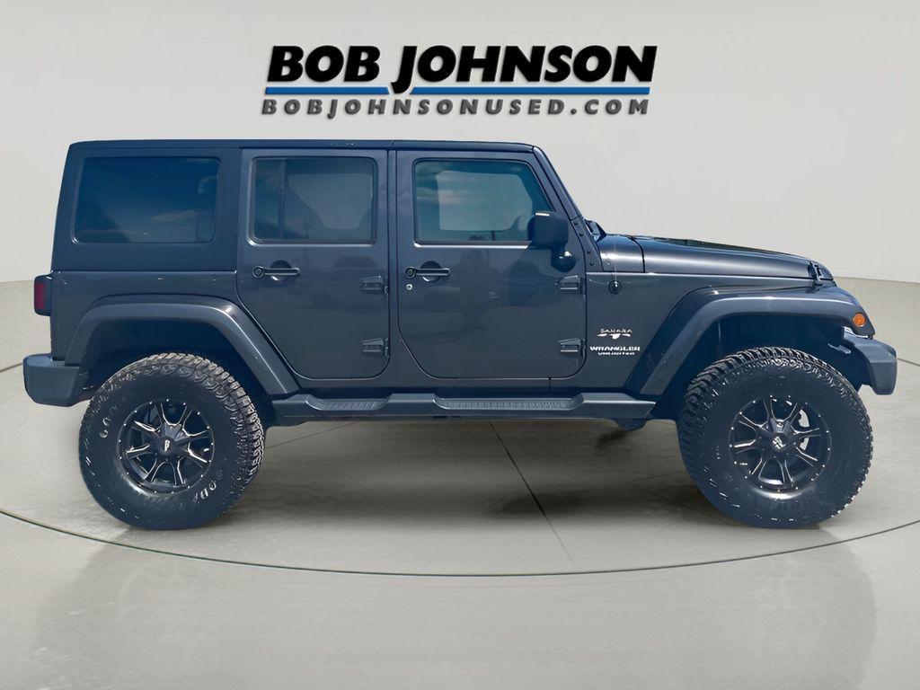 used 2017 Jeep Wrangler Unlimited car, priced at $23,061