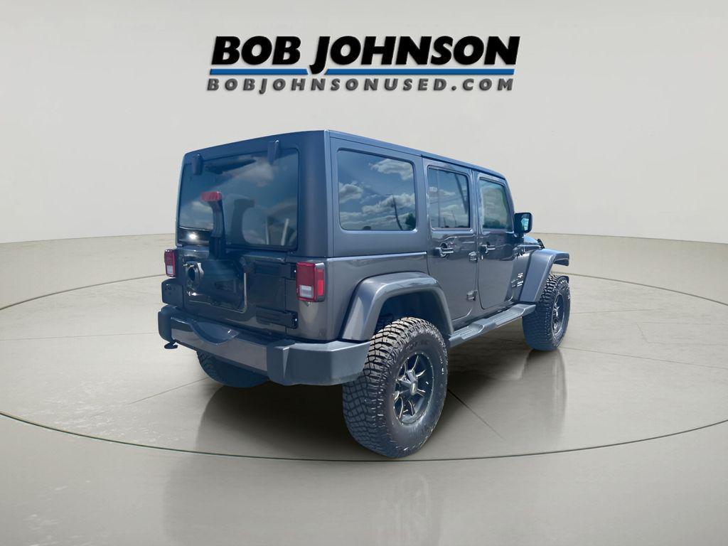 used 2017 Jeep Wrangler Unlimited car, priced at $23,061