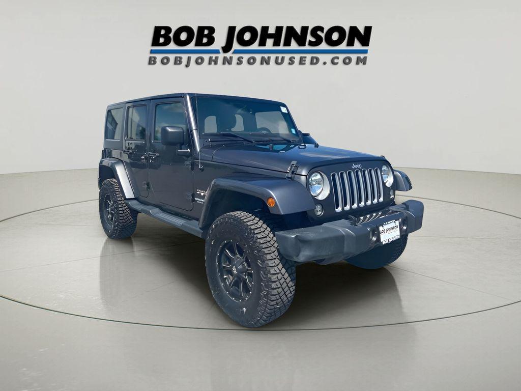 used 2017 Jeep Wrangler Unlimited car, priced at $23,198