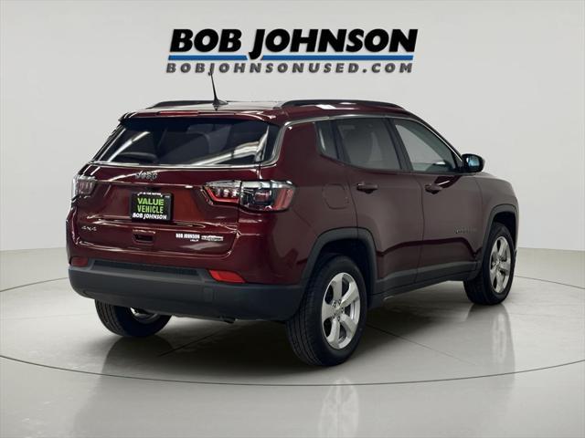 used 2021 Jeep Compass car, priced at $19,860