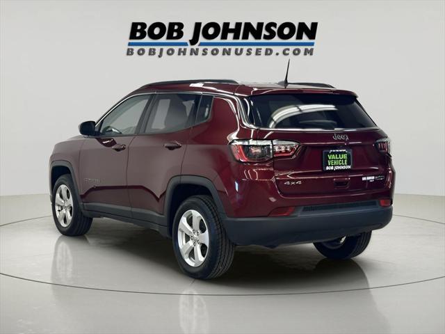 used 2021 Jeep Compass car, priced at $19,860