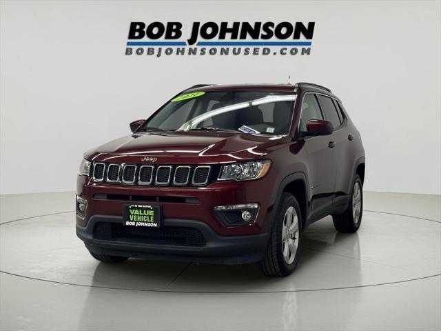 used 2021 Jeep Compass car, priced at $19,860