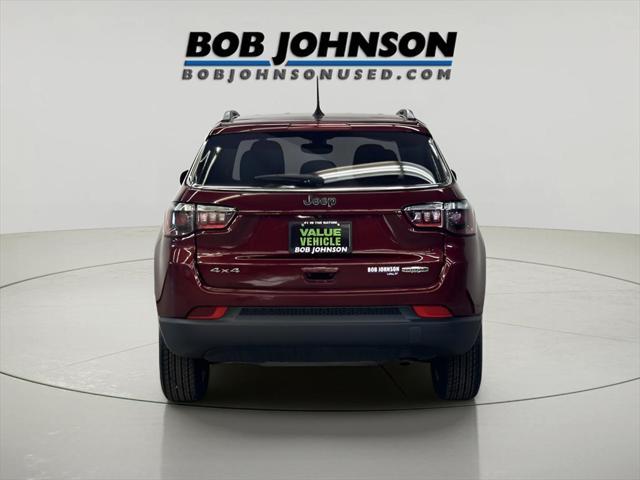 used 2021 Jeep Compass car, priced at $19,860