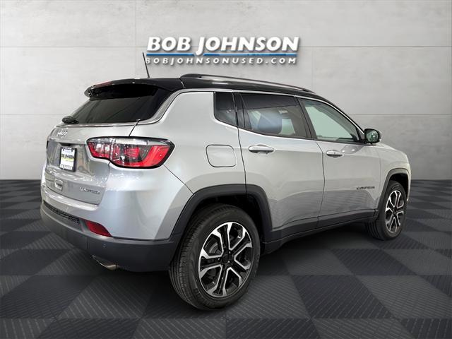 used 2022 Jeep Compass car, priced at $24,551