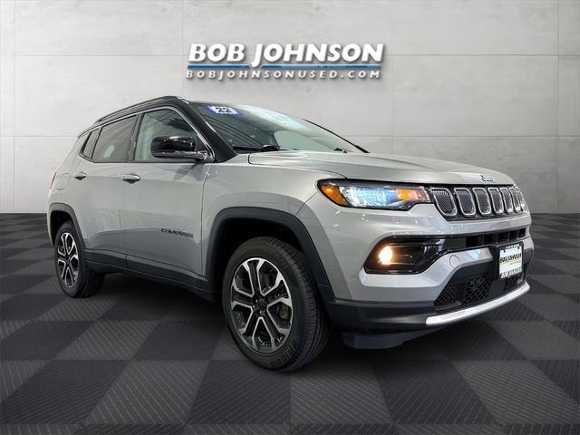 used 2022 Jeep Compass car, priced at $24,551