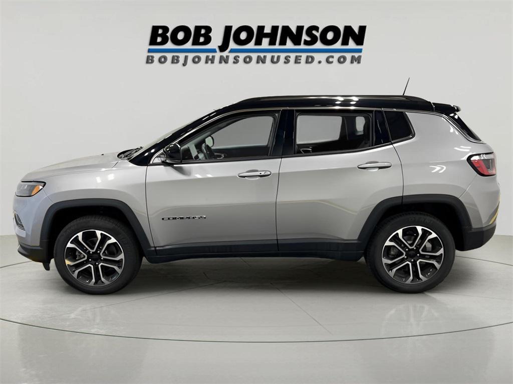 used 2022 Jeep Compass car, priced at $21,334