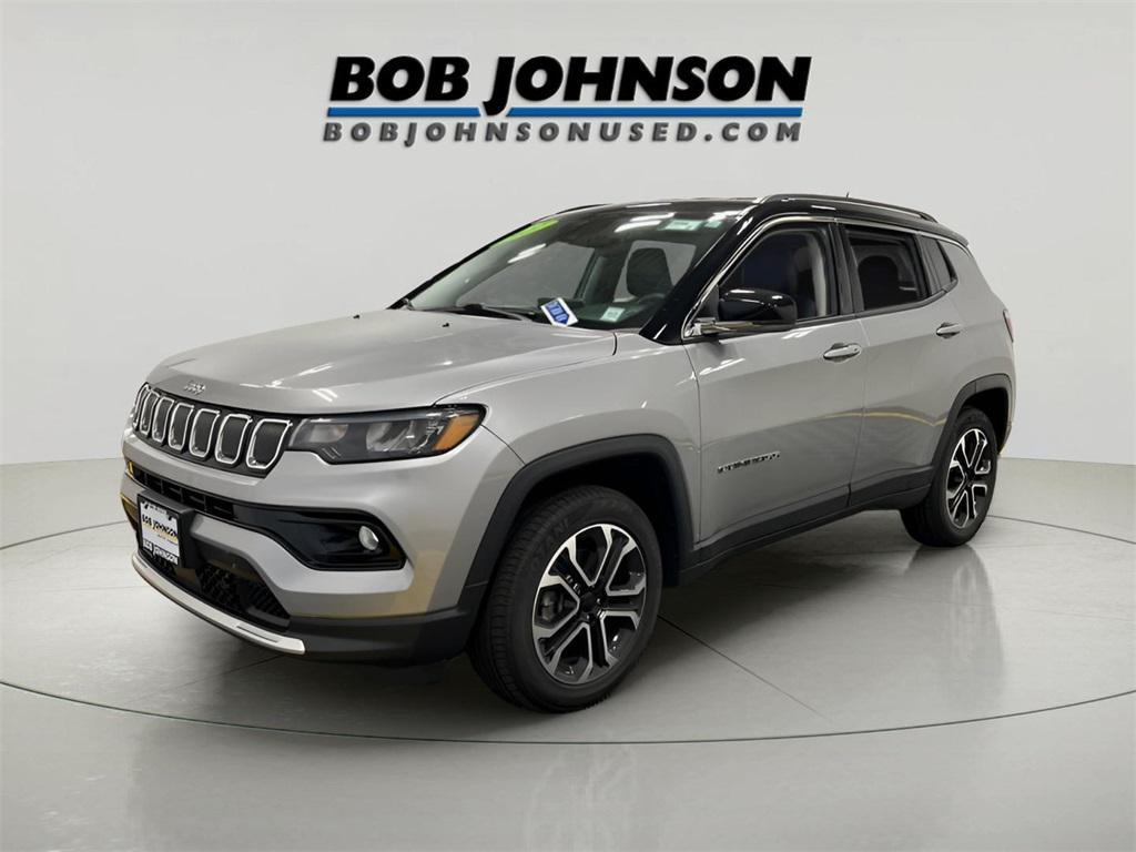 used 2022 Jeep Compass car, priced at $21,334