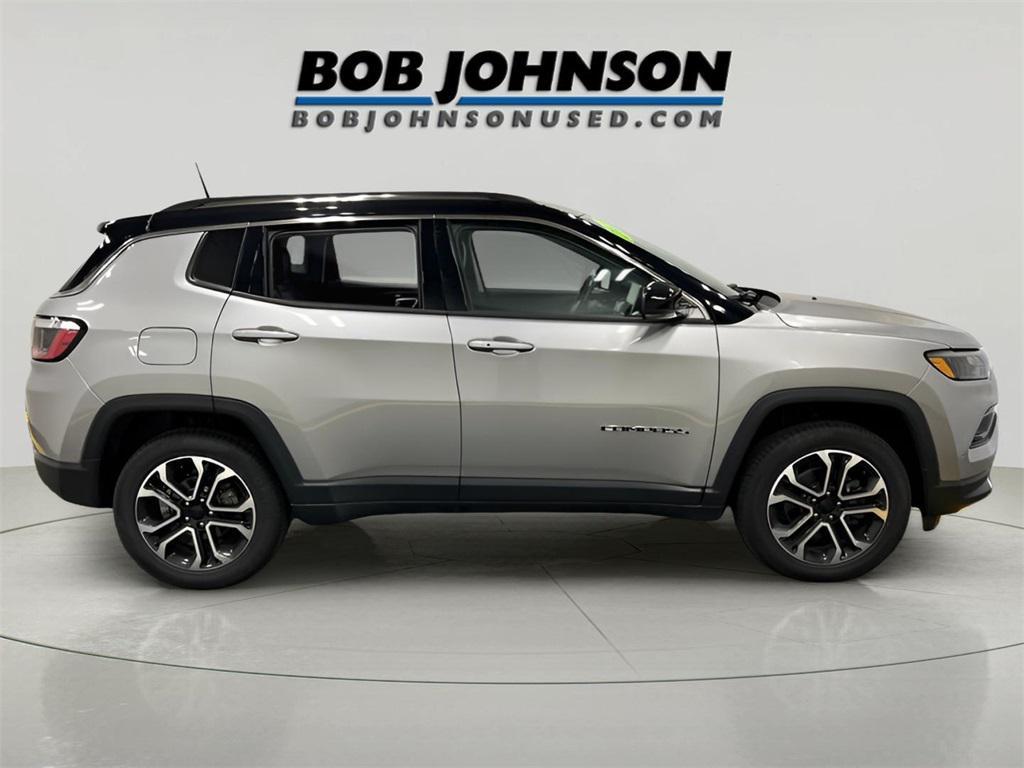 used 2022 Jeep Compass car, priced at $21,334