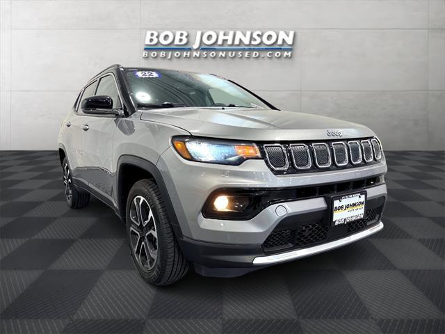 used 2022 Jeep Compass car, priced at $24,551
