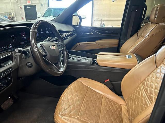 used 2021 Cadillac Escalade ESV car, priced at $63,874