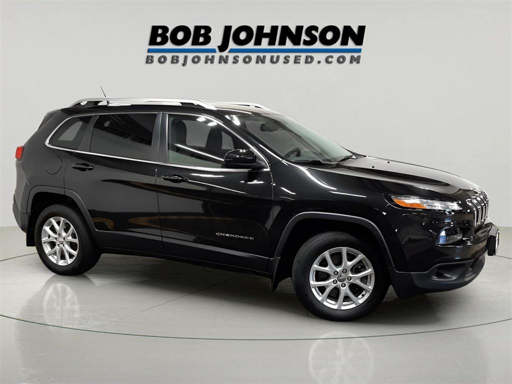 used 2015 Jeep Cherokee car, priced at $12,990