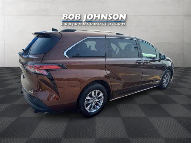 used 2021 Toyota Sienna car, priced at $32,599