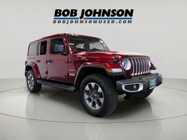 used 2021 Jeep Wrangler Unlimited car, priced at $37,750