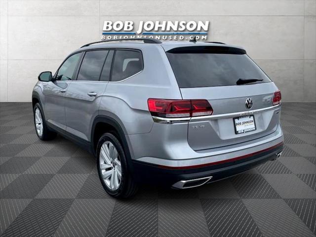 used 2021 Volkswagen Atlas car, priced at $27,595