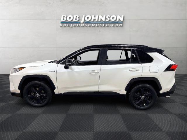 used 2020 Toyota RAV4 Hybrid car, priced at $26,500
