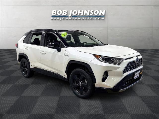 used 2020 Toyota RAV4 Hybrid car, priced at $26,500