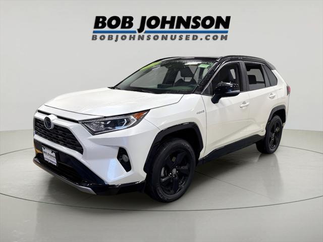 used 2020 Toyota RAV4 Hybrid car, priced at $26,500