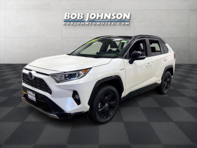 used 2020 Toyota RAV4 Hybrid car, priced at $26,500