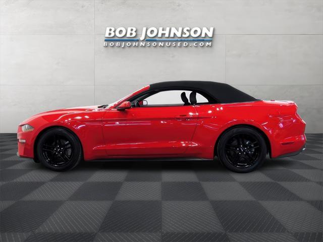 used 2022 Ford Mustang car, priced at $23,500