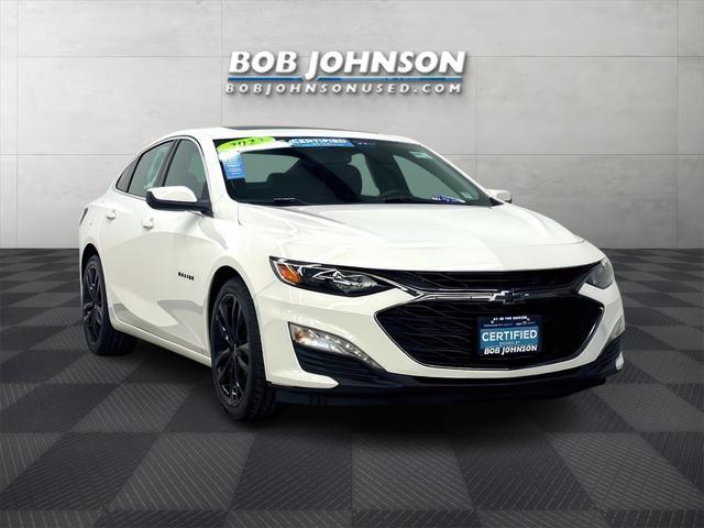 used 2022 Chevrolet Malibu car, priced at $20,412