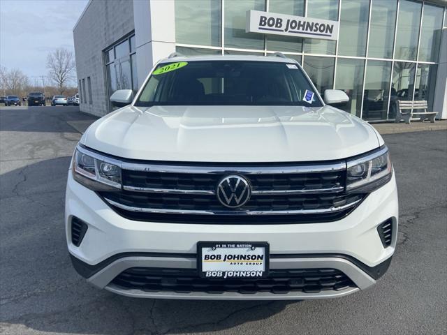 used 2021 Volkswagen Atlas car, priced at $25,268