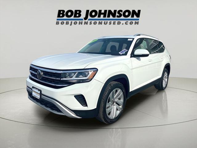 used 2021 Volkswagen Atlas car, priced at $21,999