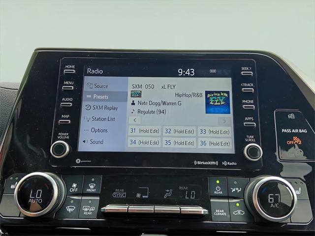 used 2022 Toyota Highlander Hybrid car, priced at $38,695